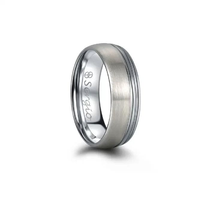 ⁦خاتم سيرجو رجالي⁩ - الصورة ⁦1⁩