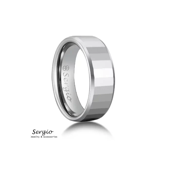 ⁦خاتم سيرجو رجالي⁩ - الصورة ⁦1⁩