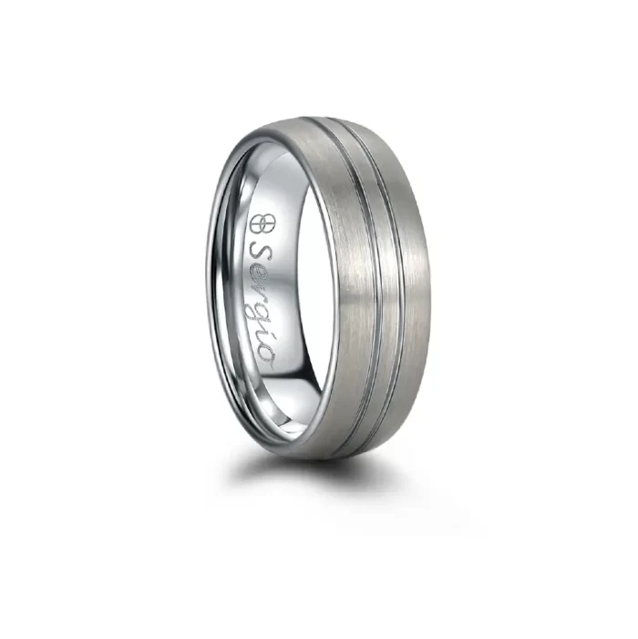 ⁦خاتم سيرجو رجالي⁩ - الصورة ⁦1⁩