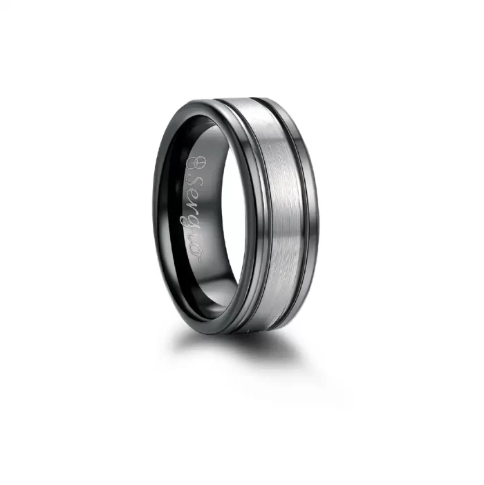 pa33v58-15 خاتم سيرجو رجالي - الصورة 1