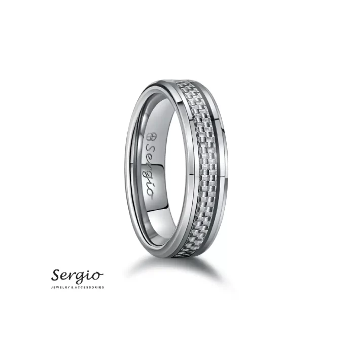 ⁦خاتم سيرجو رجالي⁩ - الصورة ⁦1⁩