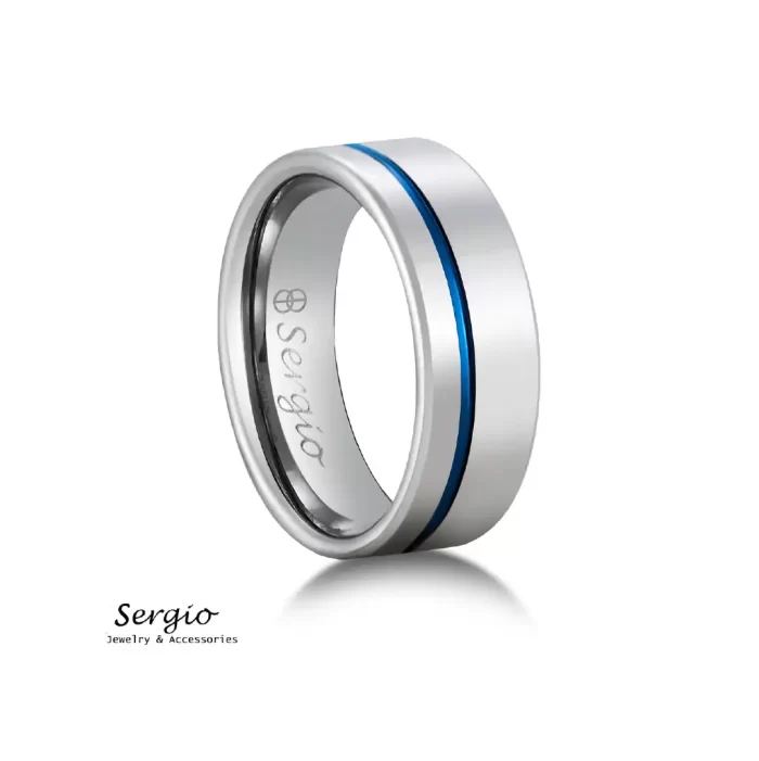 ⁦خاتم سيرجو رجالي⁩ - الصورة ⁦1⁩