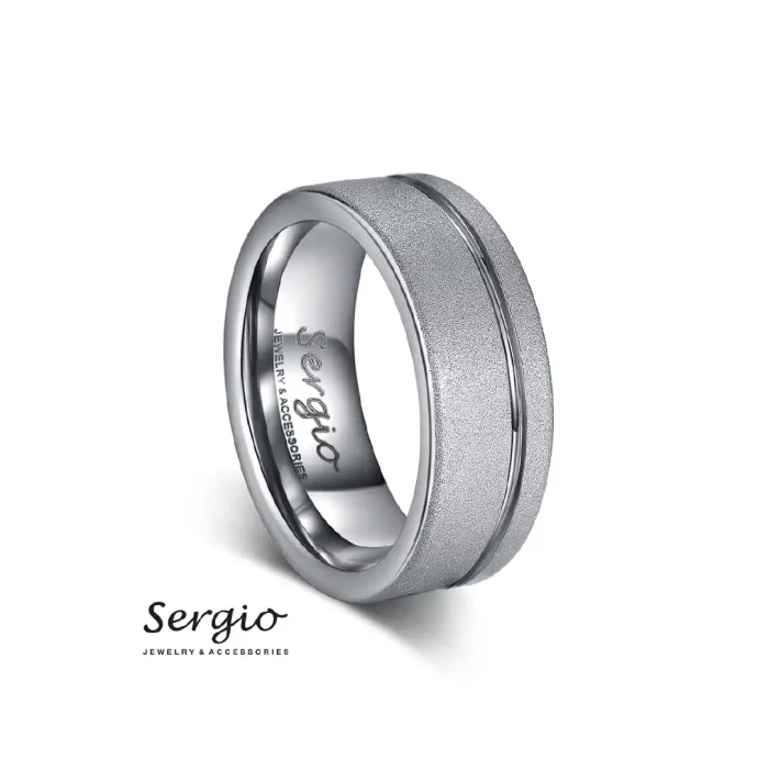 pav345-20 خاتم سيرجو رجالي - الصورة 1