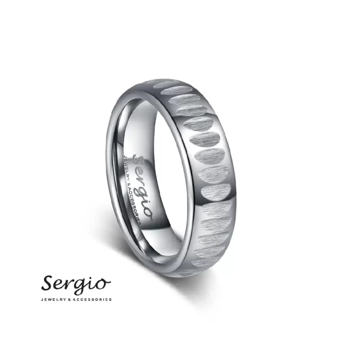 pav345-25 خاتم سيرجو رجالي - الصورة 1