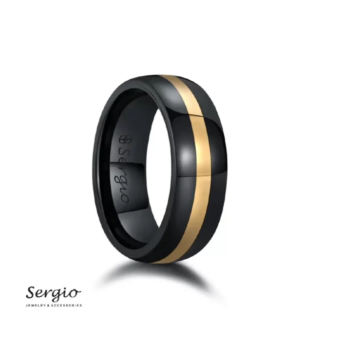 pav5ير8-24 خاتم سيرجو رجالي - الصورة 1