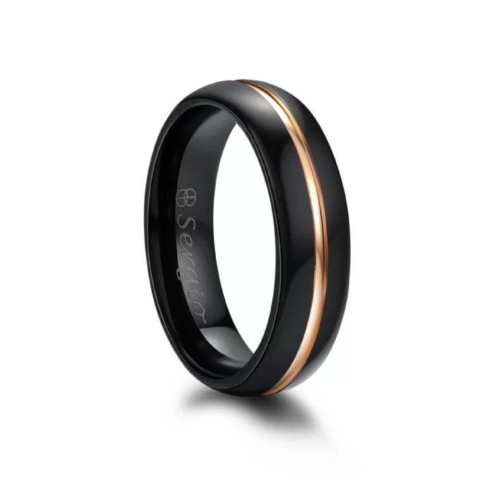 pav5866-01 خاتم سيرجو رجالي - الصورة 1