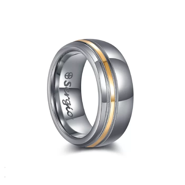 ⁦خاتم سيرجو رجالي⁩ - الصورة ⁦1⁩