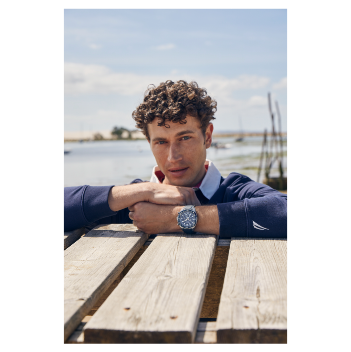 ⁦ساعة نوتيكا رجالية⁩ - الصورة ⁦4⁩